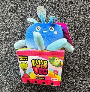 Russ Living on the Veg RadLads Series 4 Ramona Mini Plush w/ Box, MPN 34
